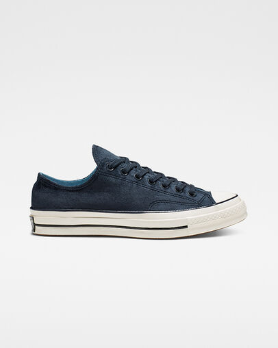 Chuck 70 Velvet Low Top Dark Obsidian/Egret/Black