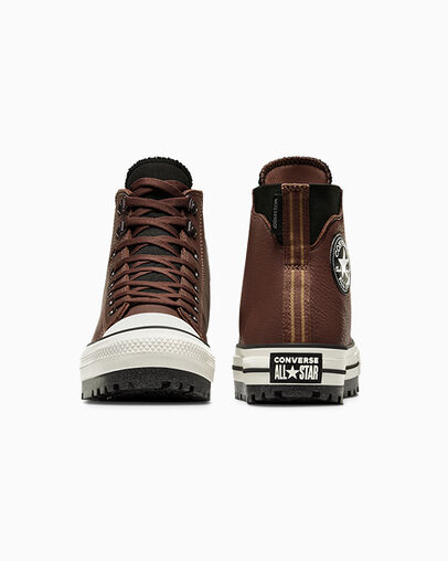 Chuck Taylor All Star City Trek Waterproof Boot Bear Nap Brown/Toadstool Tan/Black, Heel View