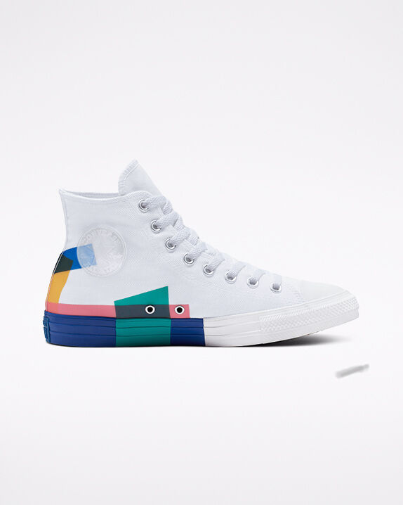 Converse Chuck Taylor All Star Space Racer High Top (White Size 4) Unisex Shoes