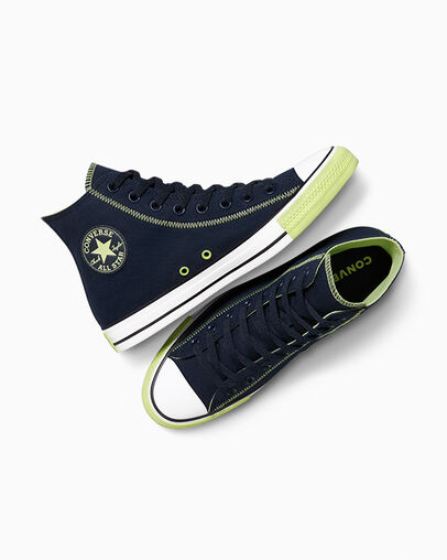 Chuck Taylor All Star Neon Pop Obsidian/Lime Latte/White