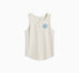 Ribbed Henley Tank Egret