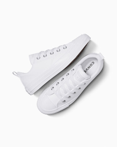 Chuck Taylor All Star Malden Street Leather White/White/Mouse