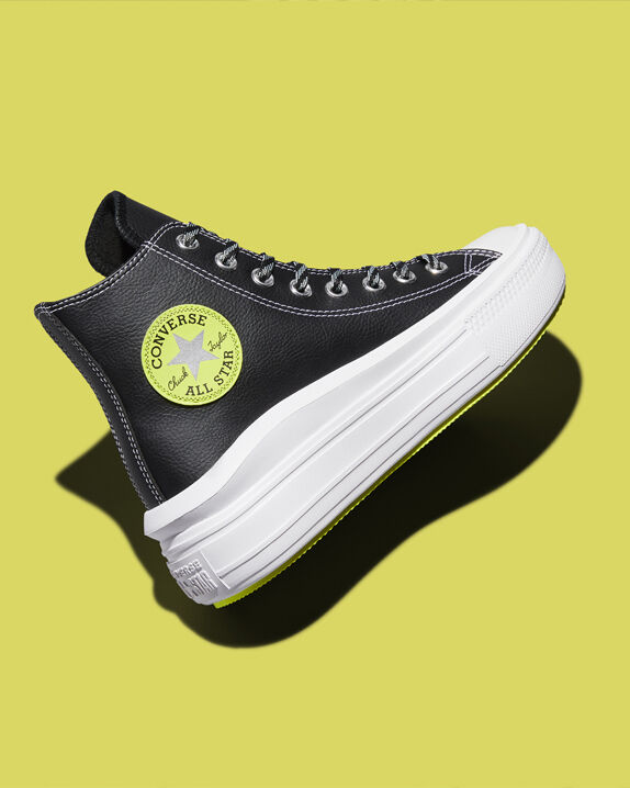 lemon chuck taylors