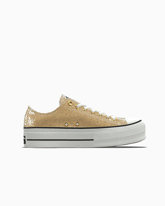 Sparkle4c_Jewelryページ Custom Glitter Shoes. Converse.com