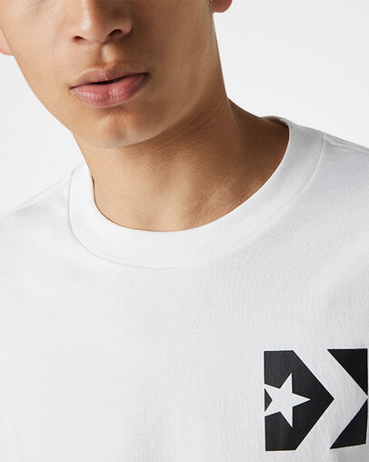 Wordmark Long Sleeve White