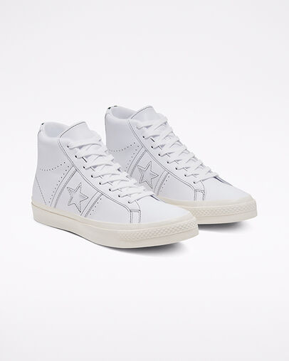 One Star Academy Pro High Top White/Fir/Egret