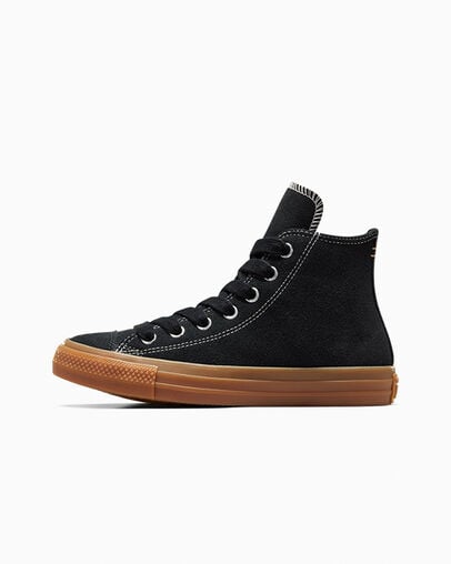 Chuck Taylor All Star Suede Black/Gum Honey/Gingersnap, Inner Side View