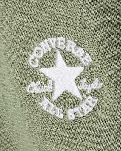 Chuck Taylor Patch Full-Zip Hoodie Foothill Green, Full Body View