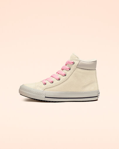 Chuck Taylor All Star PC Boot High Top Natural Ivory/Coastal Pink