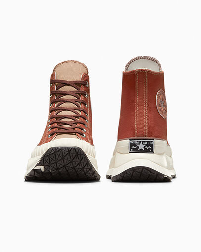 Chuck 70 AT-CX Deep Tone Ritual Red/Clay Pot/Red Oak, Heel View