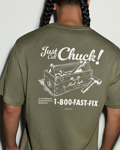 Call Chuck Short-Sleeve T-Shirt Converse Utility