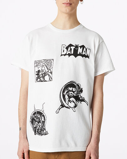 Converse x Batman x Chinatown Market Short Sleeve White
