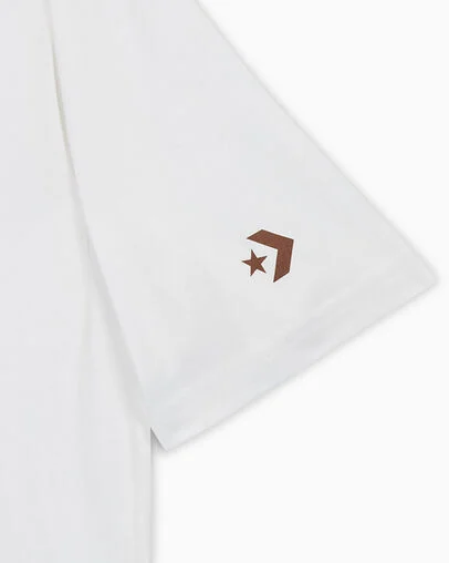 Patch Remix T-Shirt White, Full Body View