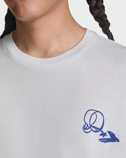 Caf&eacute; T-Shirt White, Detail View