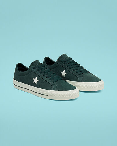 Suede CONS One Star Pro Deep Emerald/Egret/Egret