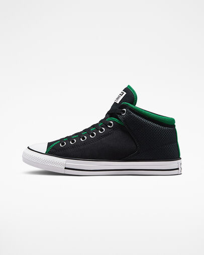 Chuck Taylor All Star High Street Retro Sport Black/Green/White, Inner Side View
