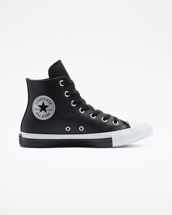 pure black converse
