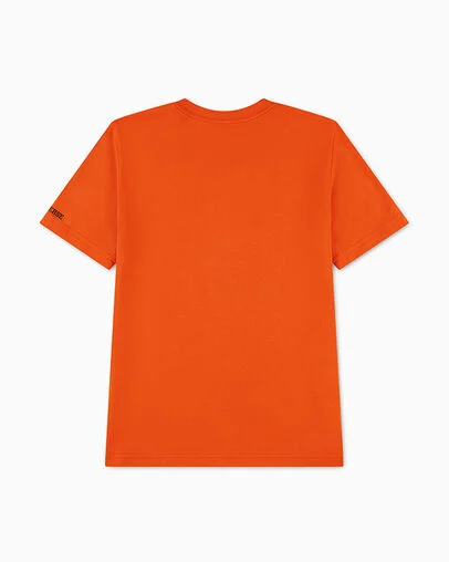 Chuck Taylor Patch T-Shirt Converse Orange, Back View