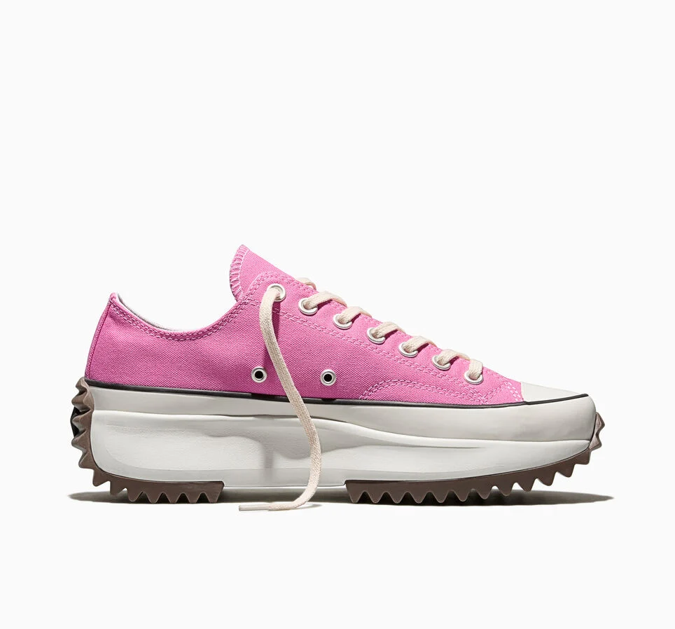 Run Star Hike Platform Canvas Oops Pink/White/Black