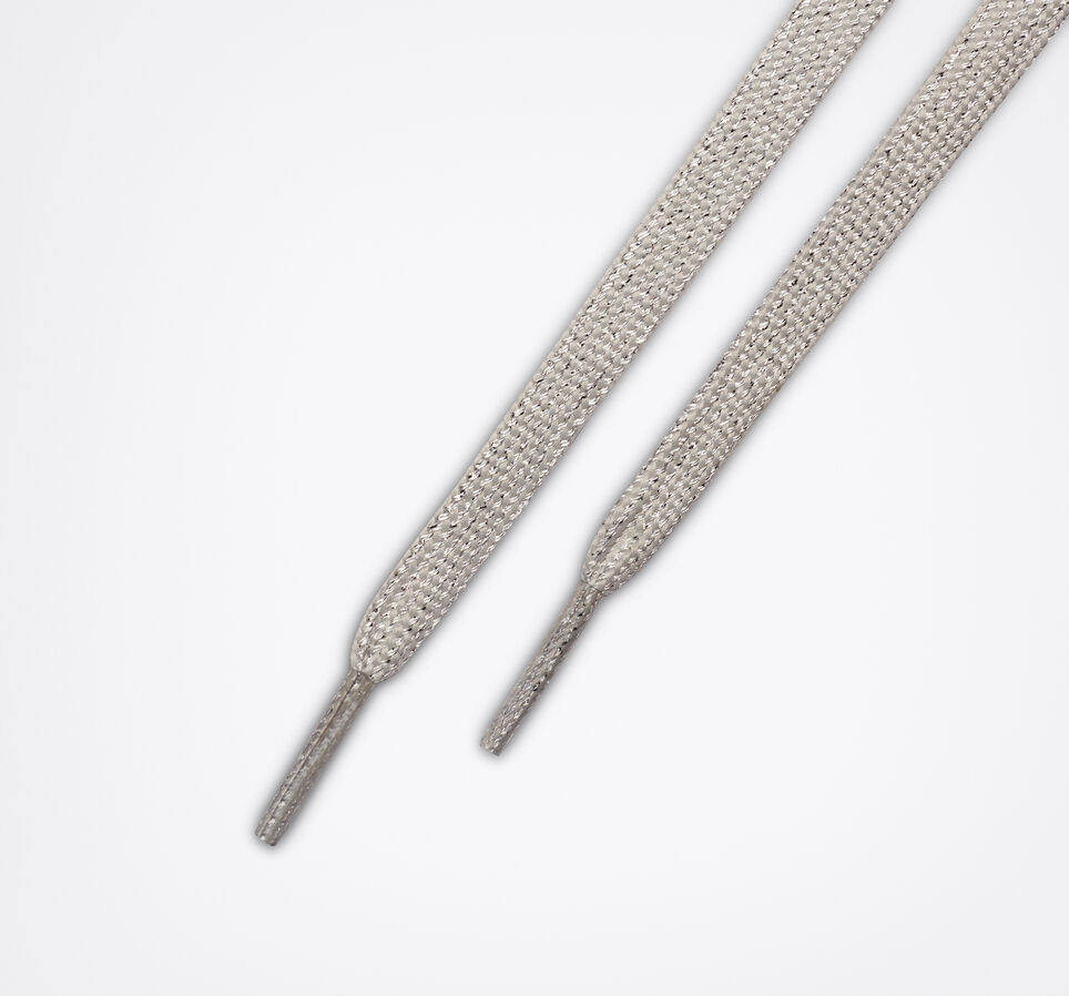 45 Inch Low Top Sparkle Silver