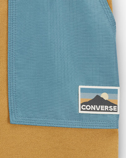 Geared Up Blocked Joggers Dunescape, Full Body View