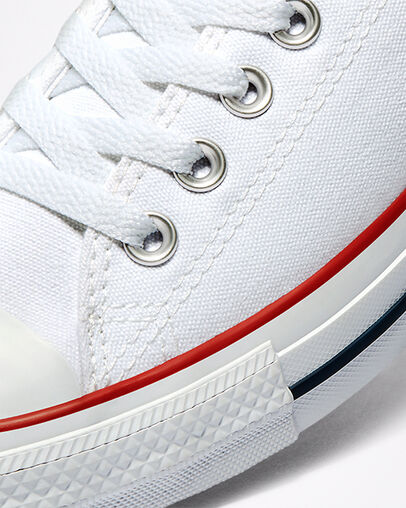 Chuck Taylor All Star Canvas Optical White, Detail Angle View
