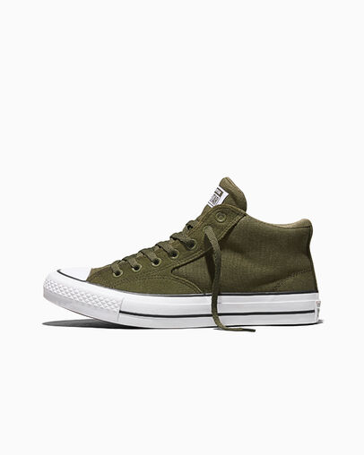 Chuck Taylor All Star Malden Street Canvas & Suede Good Natured Green/Utility Green/White, Inner Side View