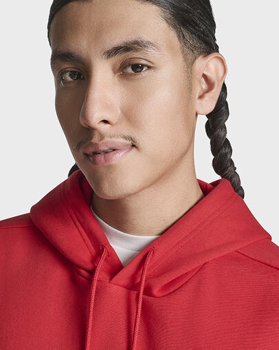 Chuck Taylor All Star Patch Hoodie Red, Detail View