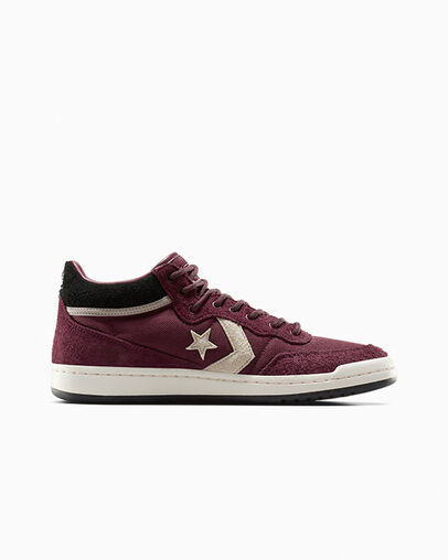 CONS Fastbreak Pro Suede & Cordura Deep Bordeaux//Papyrus/Egret, Outer Side View