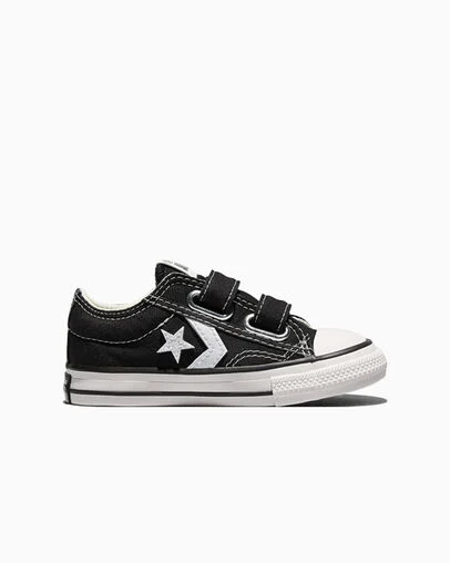 Star Player 76 Easy-On Canvas Black/Vintage White/Egret, Outer Side View