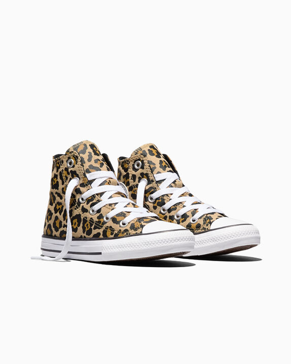 Chuck Taylor All Star Leopard Little Kids High Top Shoe. Converse.com