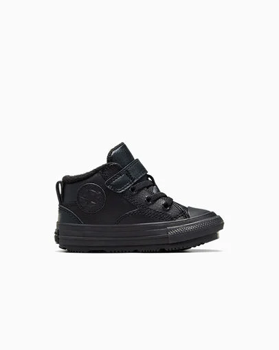 Chuck Taylor All Star Malden Street Boot Easy-On Black/Black/Black, Outer Side View