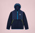Sherpa Half Zip Jacket Midnight Navy