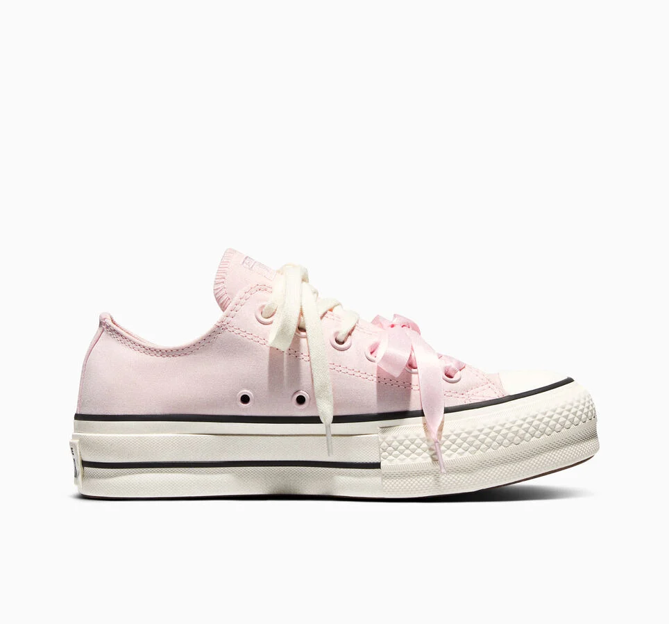 Chuck Taylor All Star Lift Platform Peached Canvas Decade Pink/Egret/Black