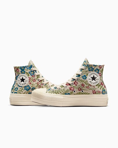 Floral Converse Chucks Blumenmuster Chuck Taylor All Star Lift