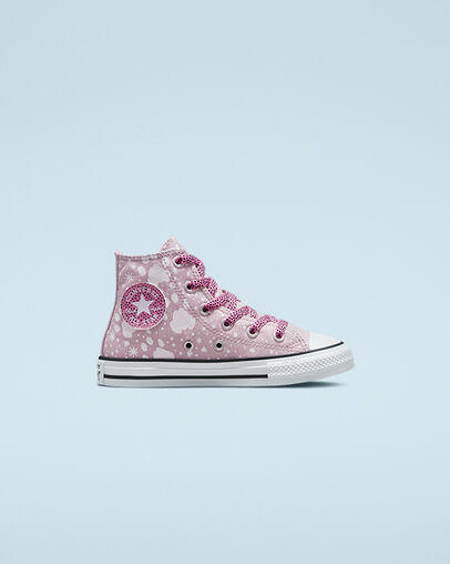 Chuck Taylor All Star Snowy Leopard Himalayan Salt/Magic Flamingo, Outer Side View