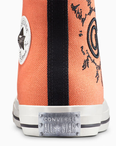 Converse x NARUTO SHIPPUDEN Chuck Taylor All Star Pale Magma/Black/Egret, On Foot Shot 2
