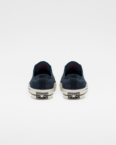 Chuck 70 Velvet Low Top Dark Obsidian/Egret/Black