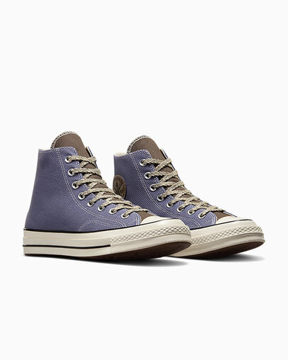 Chuck 70 Dual Tone Lavender Ash/Truffle/Egret, Top and Side View