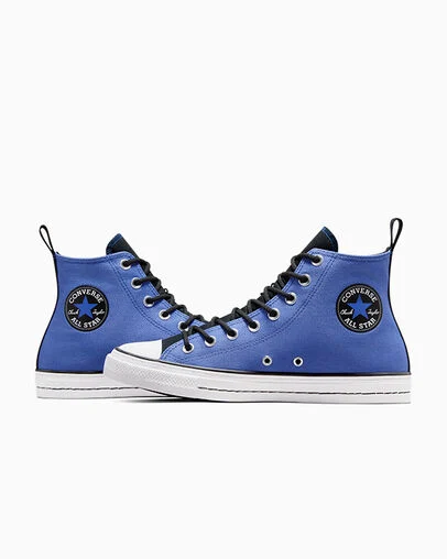 Chuck Taylor All Star Vintage Athletic Ancestral Blue/Black/White, Detail Angle View