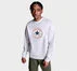 Chenille Patch Heritage Crew Neck Lt Grey Heather