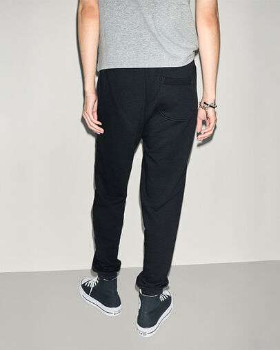 Retro Chuck Taylor Patch Joggers Converse Black, Full Body View