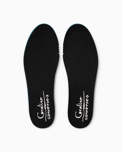 Converse x Coraline Chuck Taylor All Star EVA Lift Platform Fresh Blueberry/Black, Detail Angle View