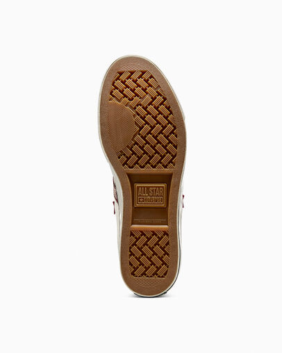 Star Player 76 Leather + Suede Egret/Egret/Park Red, Outsole View