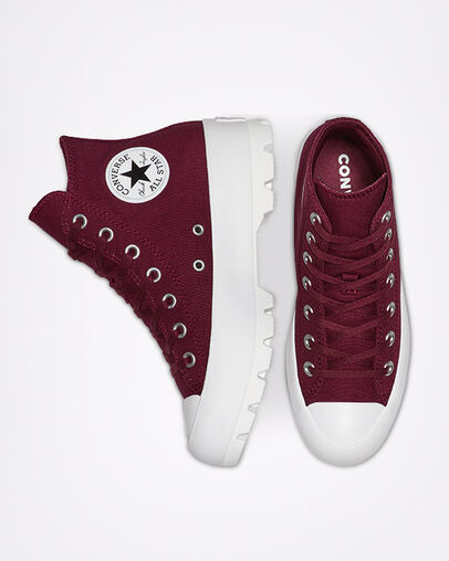 Lugged Seasonal Color Chuck Taylor All Star Dark Burgundy/Dark Burgundy
