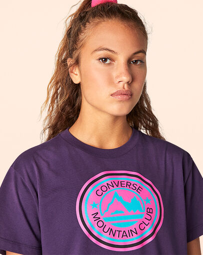 Center Front Mountain Club Relaxed Grand Purple