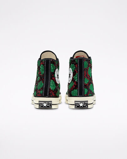 Snakequins Chuck 70 Red/Green/Egret