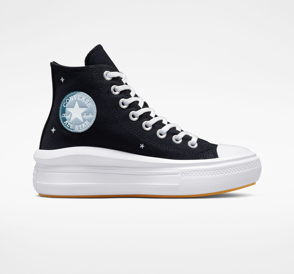 Chuck Taylor All Star Move Platform Celestial Black/Thriftshop Yellow