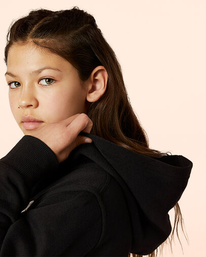 Fleece Chuck Patch Full-Zip Black