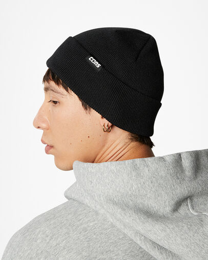 CONS Skate Beanie Black